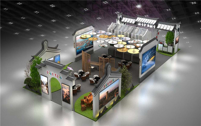 云浮展覽會設計效果圖片素材高清大圖